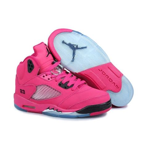 Womens Air Jordan 5 Hot Pink Black Price 7779 Air Jordan Women