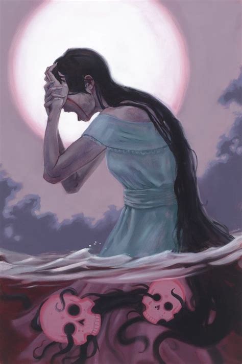 La Llorona An Art Print By Jefferson Muncy Scary Art Art Japanese