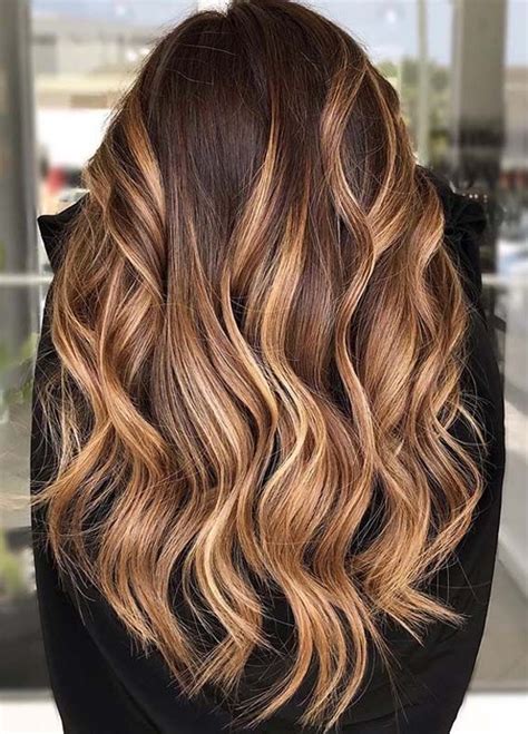 Unique Caramel Balayage Hair Color Highlights You Must Wear In Balyage Long Hair Hair
