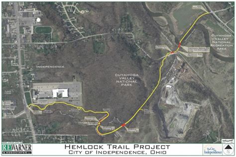 Hemlock Creek Trail To Connect To Towpath Cleveland Towpath