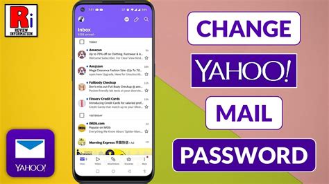 How To Change Yahoo Mail Password From Android Device Youtube
