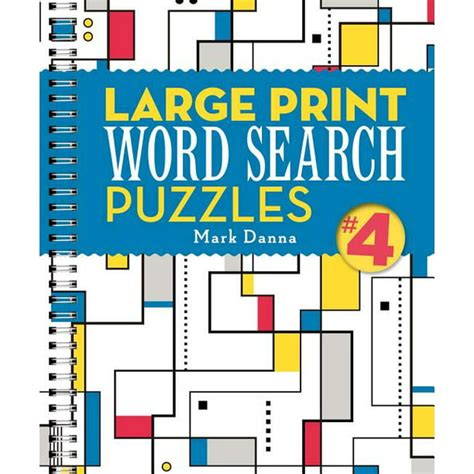 Large Print Word Search Puzzles Large Print Word Search Puzzles 4