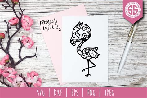 Download Flamingo Mandala Svg Free - SVG Layered