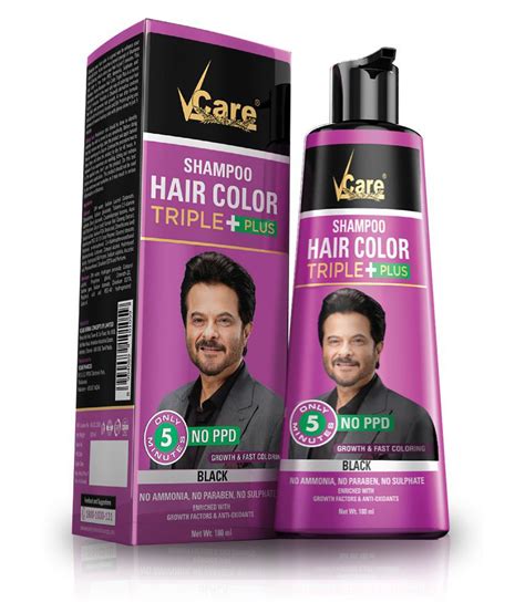 When washing colored hair definitely look for a shampoo intended for colored hair. VCare Shampoo Hair Color Temporary Hair Color Black 180 mL ...