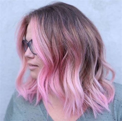 If you're worried that your bob haircut is graduated bob with reddish pink. Top 25+ best Pink hair highlights ideas on Pinterest | Blonde pink balayage, Pink blonde hair ...