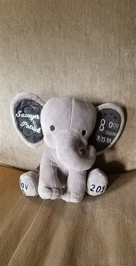 Download Elephant Birth Stats - A Cricut Step By Step Tutorial