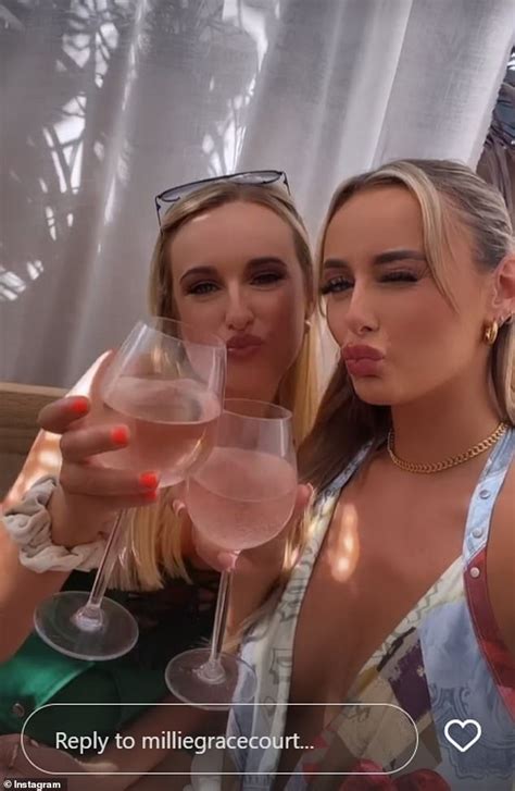 Love Island S Millie Court Enjoys Boozy Day Out With Chloe Burrows And Pals Sound Health And