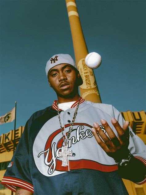 Nas Photographed By Keith Major During A Portrait Strapped