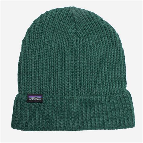 Patagonia Synthetic Fishermans Rolled Beanie Hat In Green For Men Lyst