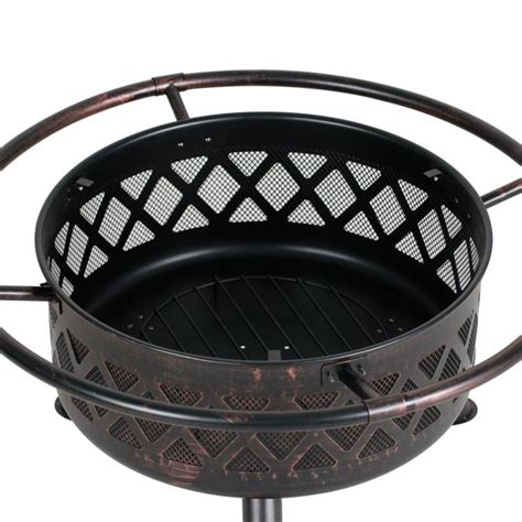 Big Horn 32 In Round Steel Wood Burning Fire Pit By Big Horn At Fleet Farm