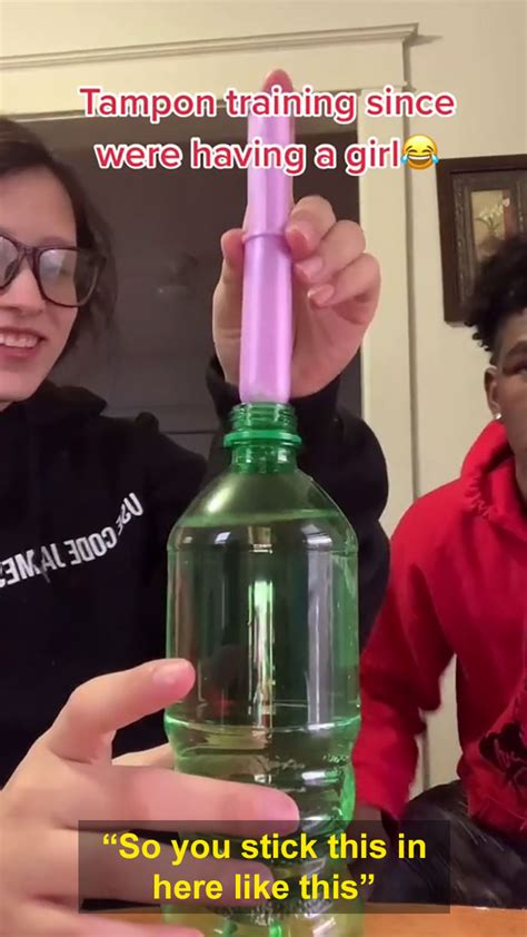 Tiktok Trend Shows Men Reacting To How A Tampon Works And Their Genuine