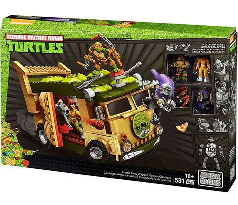Mega Bloks Teenage Mutant Ninja Turtles Collector Classic Party Wagon