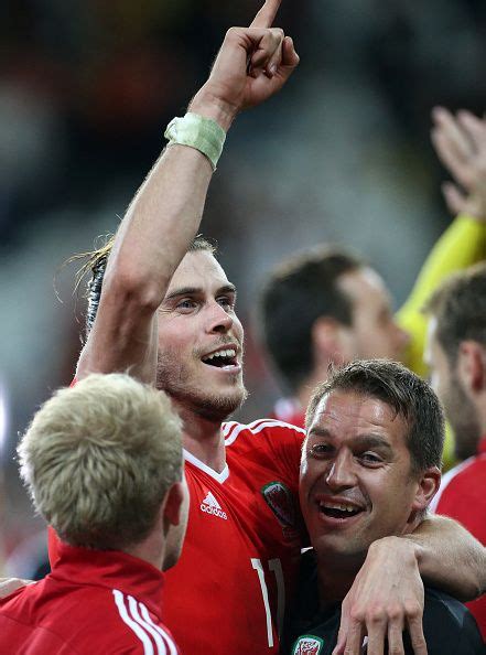 Euro2016 Gareth Bale Of Wales Celebrates The Victory Following The Uefa Euro 2016 Quarter Final