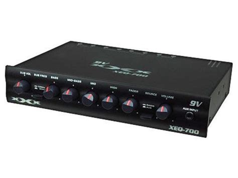 New Xxx Xeq700 7 Back Graphic Equalizer W Led Power Meter And