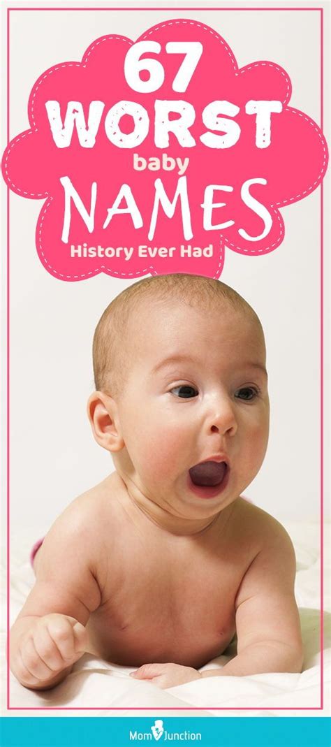 67 Worst Baby Names History Ever Had Funny Baby Names Worst Baby