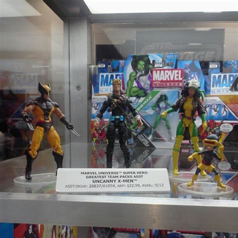 Sdcc 2012 Hasbro Marvel Universe Display Video Footage Mureview