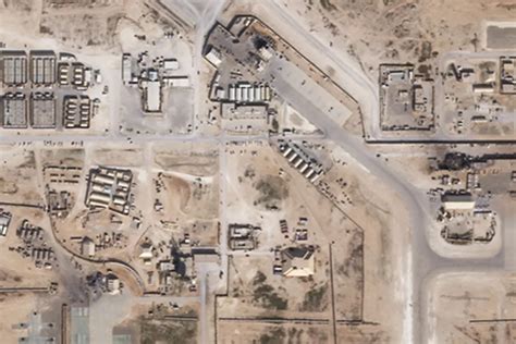 Satellite Photos Show Damage From Iranian Missile Attack On Us Airbase
