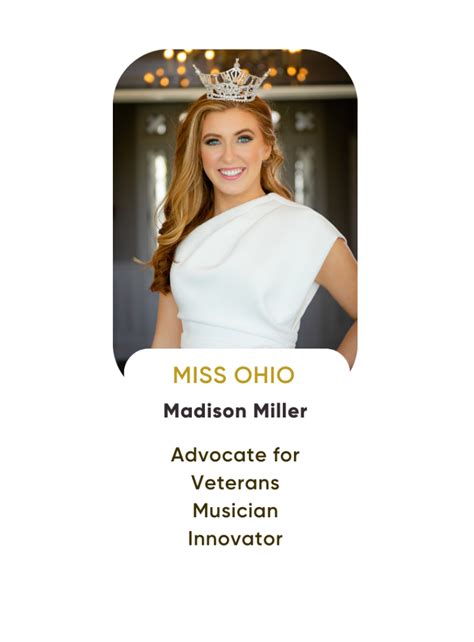 Home Missohio · Miss Ohio An Official Miss America State Program