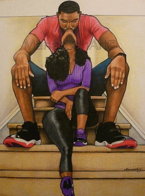 Black Love Art Black Women Art Black Couple Art