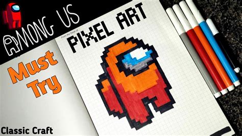 Among Us Character Pixel Art Easy And Attractive Classic Craft The Best Porn Website