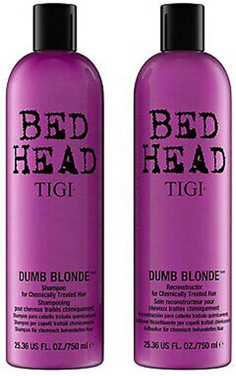 Colour Combat The Dumb Blonde System By Tigi Bed Head Hair Care Tween