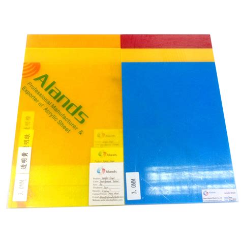 Supply Price Colored Acrylic Perspex Sheet 122x244cm Wholesale Factory