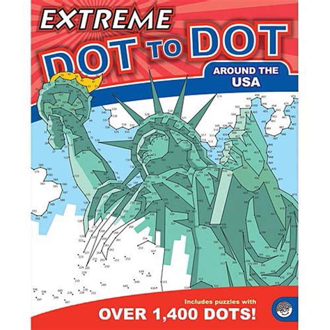 Extreme Dot To Dot Book Around The Usa Spilsbury