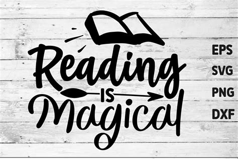 Reading Is Magical Graphic By Akazaddesign · Creative Fabrica