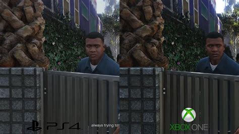 Gta V Ps4 Vs Xbox One 1080p Video And Screenshot Comparison Xbox One Version Sightly More Detailed