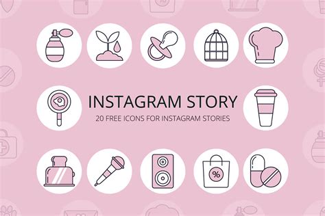 20 Free Instagram Stories Icons - Creativetacos