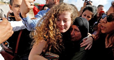 Palestinian Protest Icon Ahed Tamimi Released From Israeli Prison In