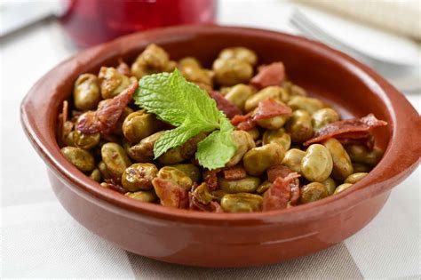 Fava Beans With Serrano Ham Tapa Zavor®
