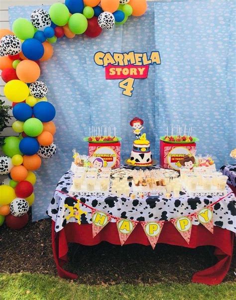 Jessie Toy Story Birthday Party Ideas Photo 1 Of 21 Toy Story Birthday Party Toy Story