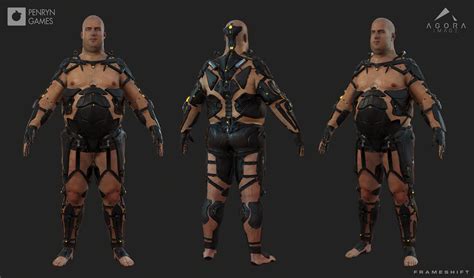 Frameshift Exoskeleton AGORA IMAGE D Character Art Outsourcing Studio For Games Films