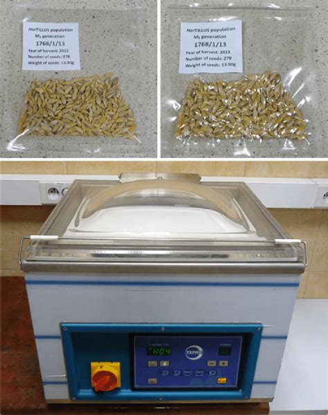 What kind of advantage can you get in buying from a seed bank than a seed broker and vice versa? 2 Vacuum packer and seeds prepared for storage in a seed bank | Download Scientific Diagram