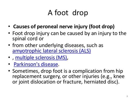 Peroneal Nerve Injury Foot Drop Treatment