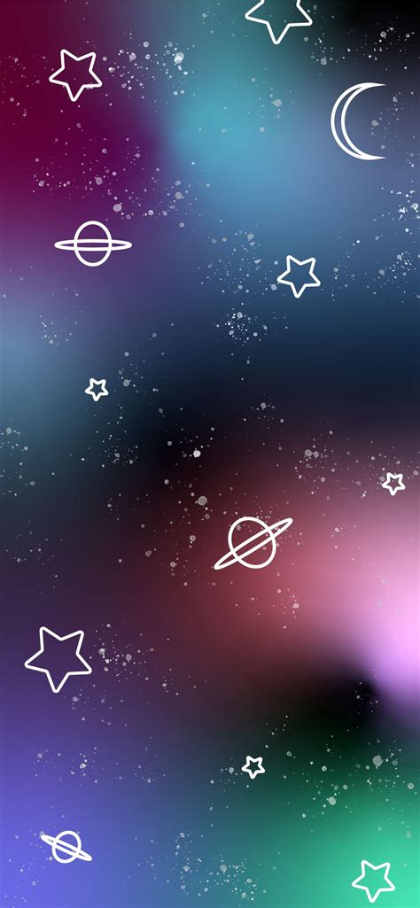 Cute Outer Space Star Galaxy Iphone Wallpapers And