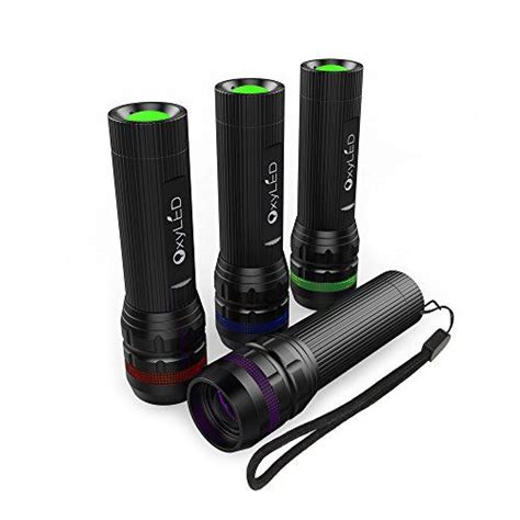 Oxyled Md02 Zoomable Mini Led Flashlight 3 Lighting Modes Colorful