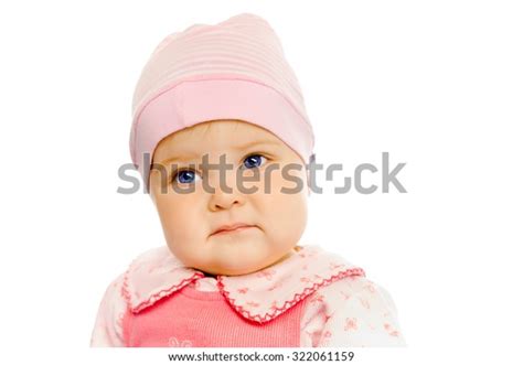 Cute Baby Girl Pink Dress Hat Stock Photo 322061159 Shutterstock