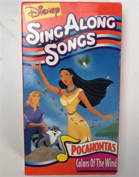 Sing Along Songs Pocahontas Colors Of The Wind Vhs Video New My Xxx Hot Girl