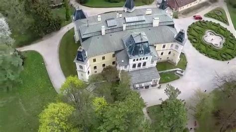 Aerial View Of The Castle Betliar Youtube