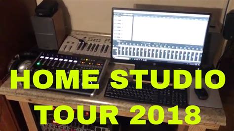 Home Studio Tour 2018 Updated Youtube