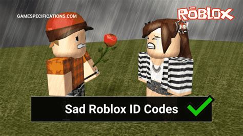 You can easily copy the code or add it to your favorite list. 65 Popular Sad Roblox ID Codes 2021 - Game Specifications