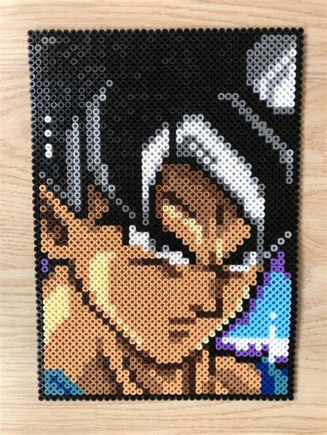 Son Goku Perler Bead