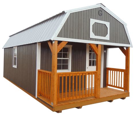 Graceland Lofted Barn Cabin Portable Cabin For Sale At Bayou Outdoors
