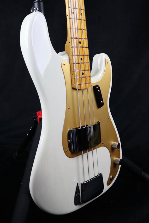 SOLD Fender American Vintage 58 Precision Bass White Blonde Ash