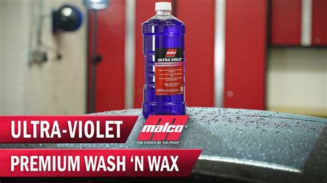 Get The Freshly Waxed Look With Ultra Violet Wash N Wax Youtube