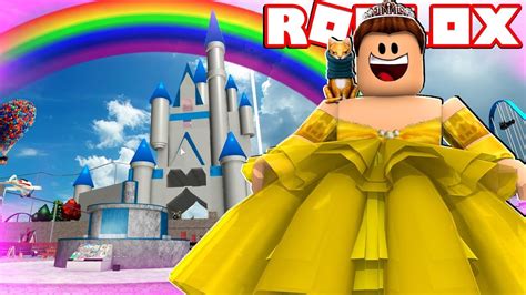 Me Convierto En Una Princesa Disney En Roblox 👸 Youtube