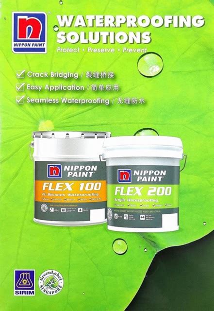 Nippon Paint Waterproofing Solutions Buildex