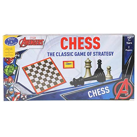 Sterling Avengers Chess Board Game Zeetotal